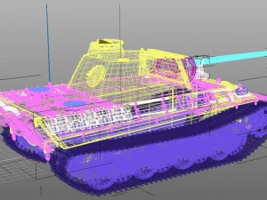 panther ausf g 3D Model