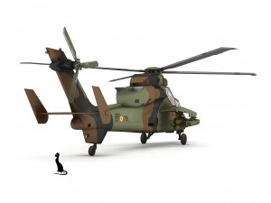 eurocopter tigre 3D Модель