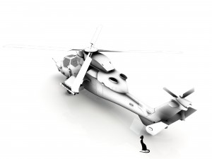 eurocopter tigre 3D Модель