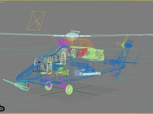 eurocopter tigre 3D Model