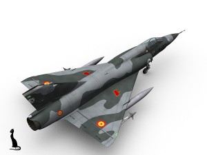 mirage iii ee 3D मॉडल