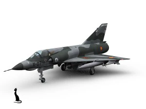mirage iii ee 3D Model