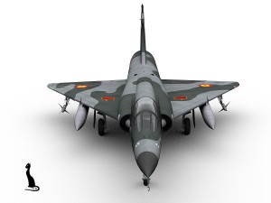 mirage iii ee 3D मॉडल