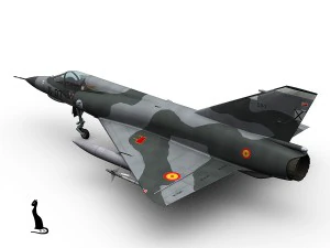 mirage iii ee 3D Model
