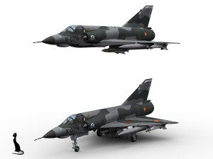 mirage iii ee 3D मॉडल