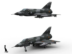 mirage iii ee 3D Model