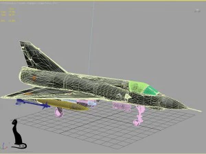mirage iii ee 3D Model