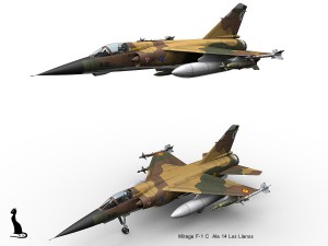 mirage f-1 spanish air force 3D Модель