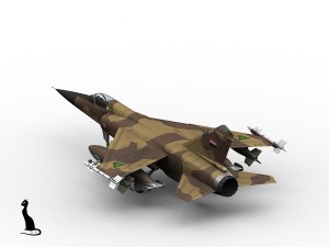 mirage f-1 irak scheme 3D मॉडल