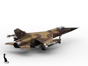 mirage f-1 kuwait scheme Modelo 3D