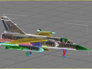 mirage f-1 kuwait scheme Modelo 3D