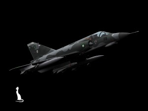mirage iii e pakistan 3D Model