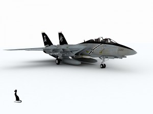 grumman f-14 tomcat 3D Model