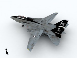 grumman f-14 tomcat 3D-Modell