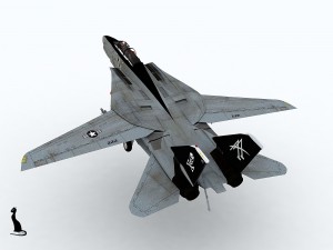 grumman f-14 tomcat 3D-Modell