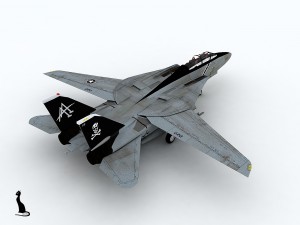 grumman f-14 tomcat 3D-Modell