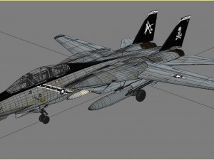 grumman f-14 tomcat 3D-Modell