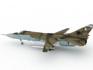 sukhoi su-24 fencer algerian scheme 3D Model