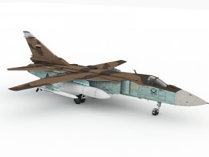 sukhoi su-24 fencer irakian scheme 3D Model