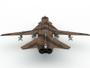 sukhoi su-24 fencer irakian scheme Model 3D