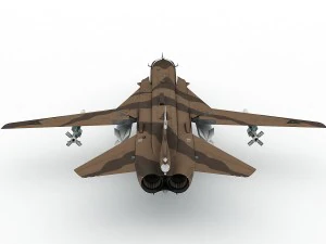 sukhoi su-24 fencer irakian scheme 3D Model