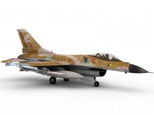 f-16c iaf 144 sqron 3D-Modell