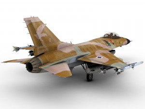f-16c iaf 144 sqron 3D-Modell