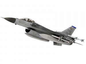 f-16 c usaf tigers 3D मॉडल
