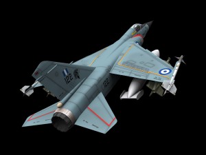 mirage f-1 greek air force scheme Modelo 3D