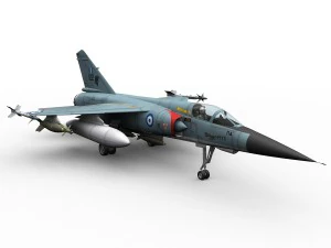 Mirage f-1 greek air force scheme 3D Model