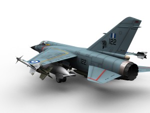 mirage f-1 greek air force scheme Modelo 3D