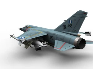 Mirage f-1 greek air force scheme 3D Model