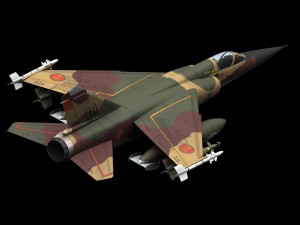 mirage f-1 morocco air force scheme Modello 3D