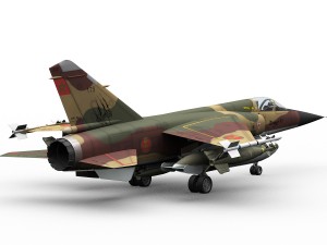 mirage f-1 morocco air force scheme Modello 3D