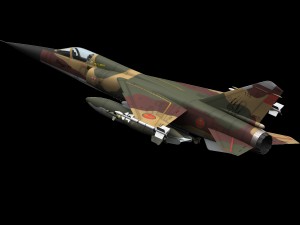 mirage f-1 morocco air force scheme Modello 3D