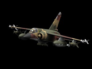 mirage f-1 morocco air force scheme Modello 3D