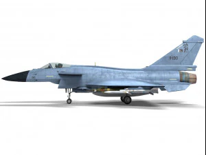 cheng du j-10 b vigorous dragon 3D Model