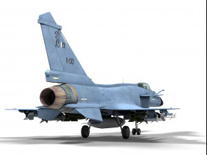 cheng du j-10 b vigorous dragon 3D Model