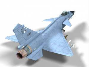 cheng du j-10 b vigorous dragon 3D मॉडल