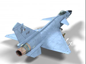 cheng du j-10 b vigorous dragon 3D Model