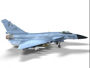 cheng du j-10 b vigorous dragon 3D Model
