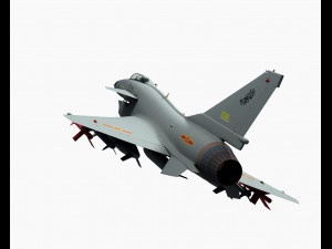 chengdu j-10 a Modelo 3D