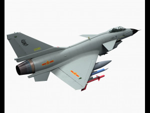 chengdu j-10 a Modelo 3D