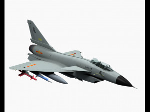 chengdu j-10 a Modelo 3D