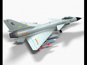 chengdu j-10 a Modelo 3D
