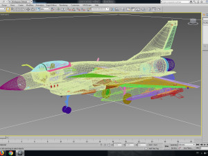 chengdu j-10 a Modelo 3D