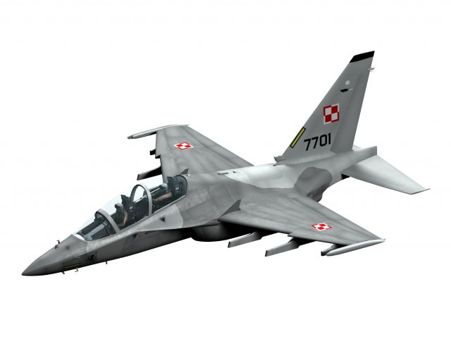 alenia aermacchi m-346 master 3D Model .c4d .max .obj .3ds .fbx .stl .blend 