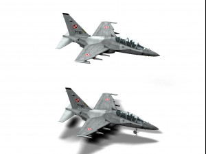 alenia aermacchi m-346 master 3D Model