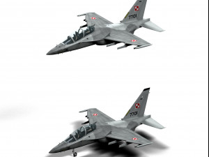 alenia aermacchi m-346 master 3D Model