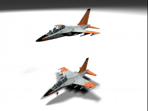 alenia aermacchi m-346 master 3D Model